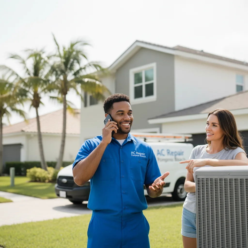 AC Repair Pompano Beach customer support in Trinity